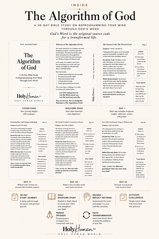 The Algorithm of God | 30-Day Bible Study on Renewing Your Mind Through God's Word
