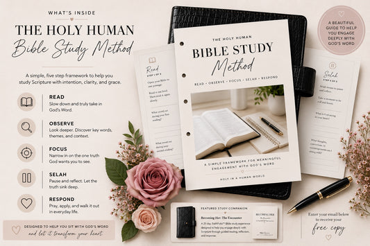 The Holy Human Bible Study Method | ROFSR Bible Study Framework