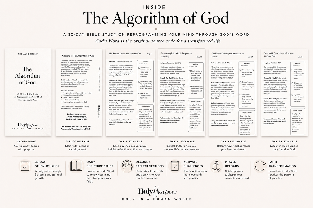 The Algorithm of God | 30-Day Bible Study on Renewing Your Mind Throug ...